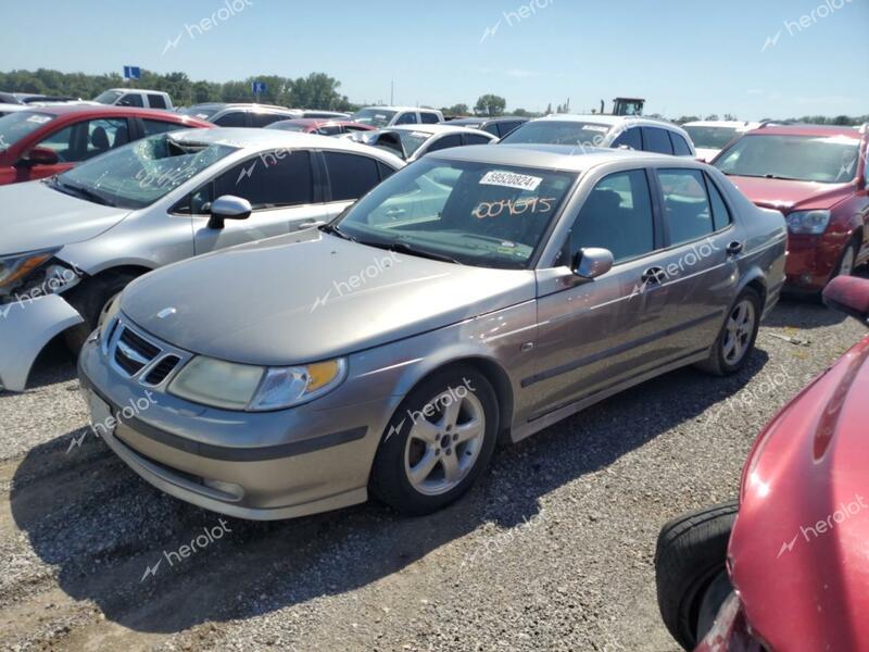 SAAB 9-5 ARC 2004 silver  gas YS3ED49A843004095 photo #1