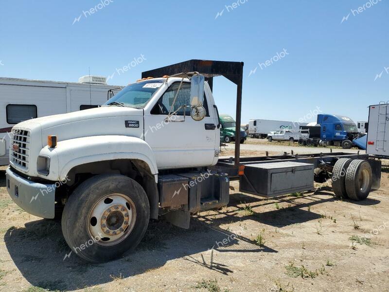 GMC C-SERIES C 2001 white chassis gas 1GDJ7H1E51J500879 photo #1