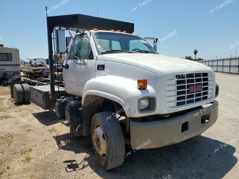 GMC C-SERIES C 2002 white chassis gas 1GDJ6H1E52J505472 photo #1