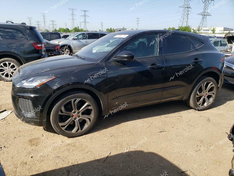 JAGUAR E-PACE FIR 2018 black  gas SADFL2FXXJ1Z02088 photo #1