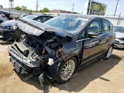 FORD C-MAX SEL 2016 gray  hybrid engine 1FADP5BU4GL101535 photo #2