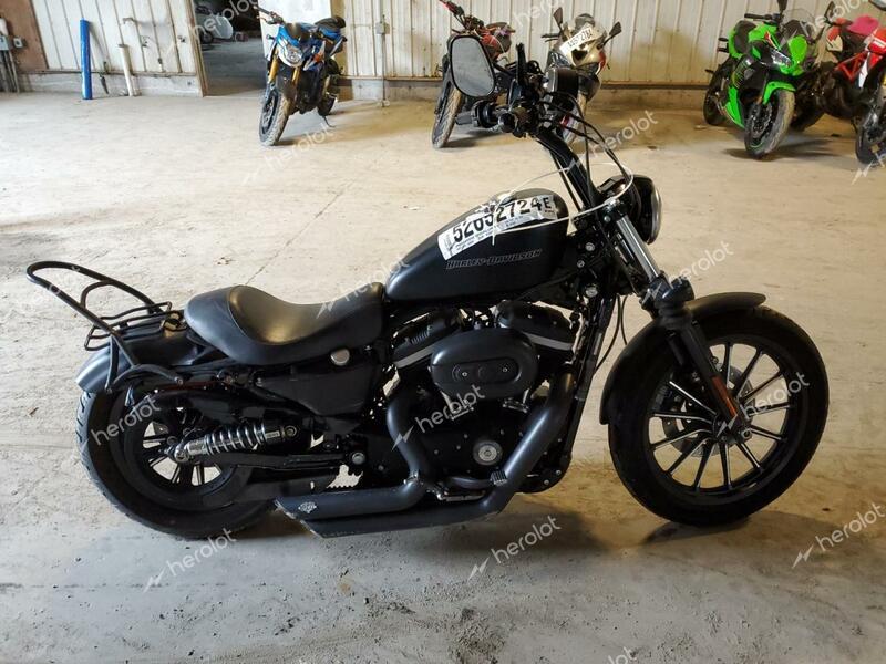 HARLEY-DAVIDSON XL883 N 2009 black road/str gas 1HD4LE2459K433304 photo #1