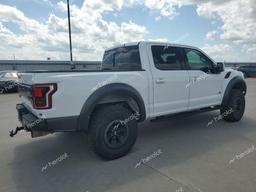 FORD F150 RAPTO 2018 white  gas 1FTFW1RG0JFA05471 photo #4