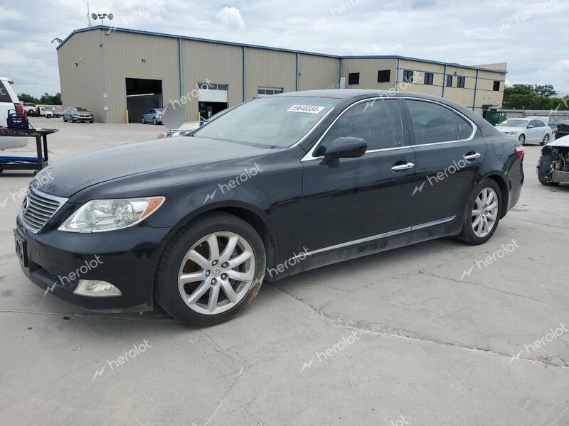 LEXUS LS 460 2008 black sedan 4d gas JTHBL46F485073470 photo #1