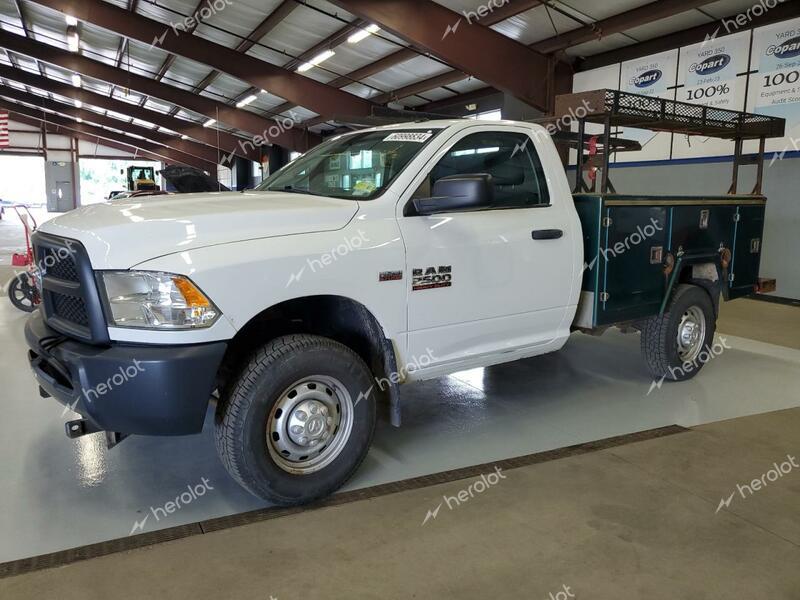 DODGE 2500 2013 white pickup gas 3C6LR5AT4DG524270 photo #1