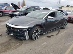 LUCID MOTORS AIR GRAND 2022 charcoal  electric 50EA1GBAXNA004652 photo #2