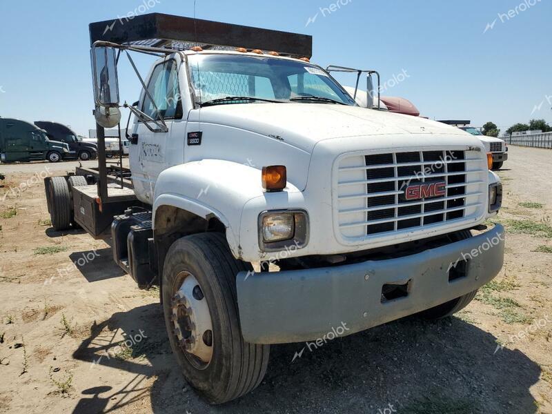 GMC C-SERIES C 2002 white chassis gas 1GDJ7H1E42J505928 photo #1