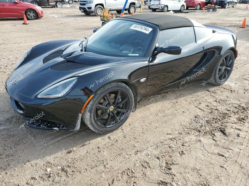 LOTUS ELISE 2011 black  gas SCCLHCPC5BHA11833 photo #1