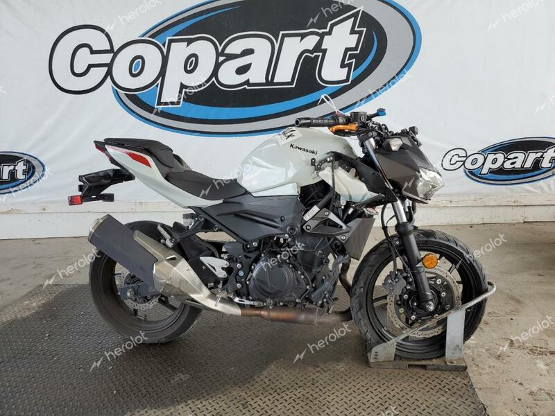 KAWASAKI ER400 D 2022 white  gas JKAERKD11NDAF9514 photo #1