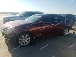 LEXUS ES 350 2008 burgundy  gas JTHBJ46G882162457 photo #2