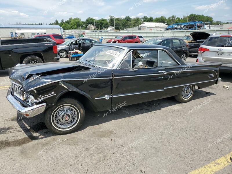 MERCURY COMET 1963 black   3H17F552087 photo #1