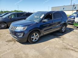 FORD EXPLORER X 2017 blue 4dr spor gas 1FM5K8D83HGD82229 photo #2