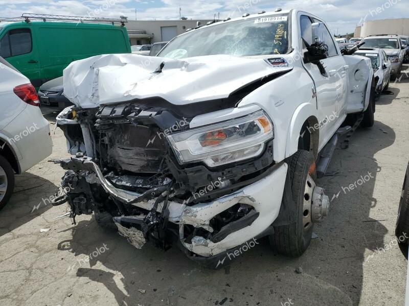 RAM 3500 LARAM 2019 white  diesel 3C63RRJL6KG701566 photo #1