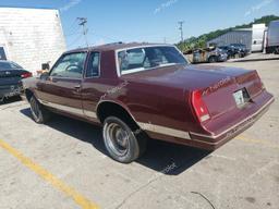 CHEVROLET MONTE CARL 1987 red coupe gas 1G1GZ11Z2HP118439 photo #3