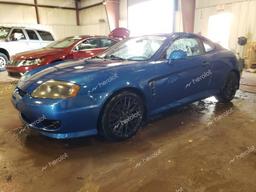 HYUNDAI TIBURON 2005 blue  gas KMHHM65D95U179110 photo #2