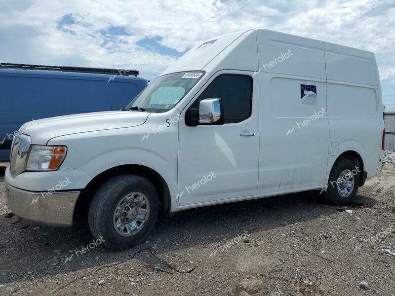 NISSAN NV 2500 2014 white cargo va gas 1N6AF0LY4EN103594 photo #1