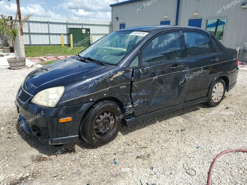 SUZUKI AERIO 2006 black  gas JS2RA62S465300261 photo #1