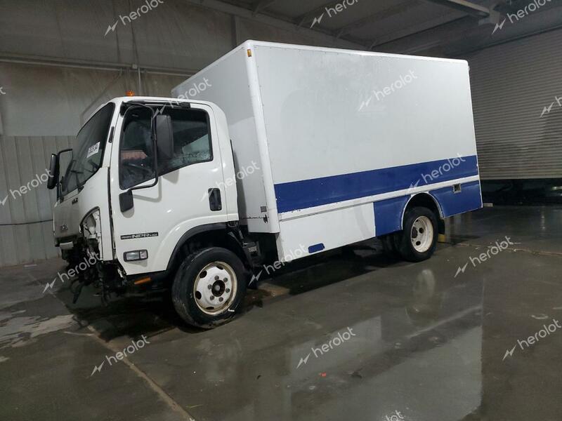 ISUZU NPR HD 2018 white  gas 54DC4W1B0JS802358 photo #1