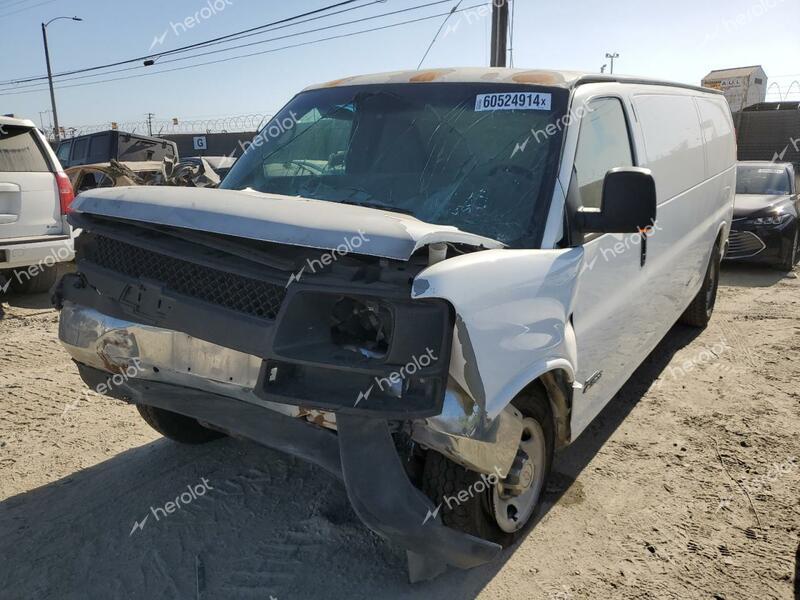 CHEVROLET EXPRESS G3 2006 white extended diesel 1GCHG392X61185696 photo #1