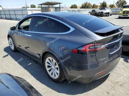 TESLA MODEL X 2017 gray  electric 5YJXCBE29HF061260 photo #3