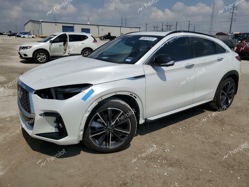 INFINITI QX55 ESSEN 2023 white  gas 3PCAJ5KR5PF115179 photo #1