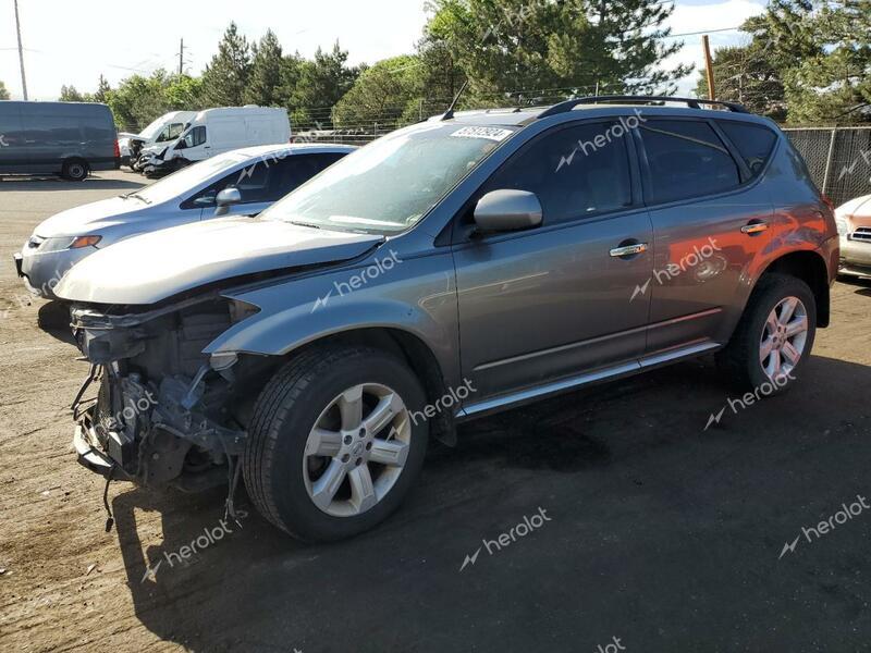 NISSAN MURANO SL 2006 gray 4dr spor gas JN8AZ08W66W527845 photo #1