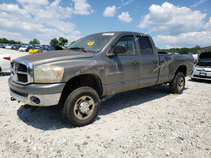 DODGE RAM 2500 S 2006 gray  gas 3D7KS28D16G113214 photo #1