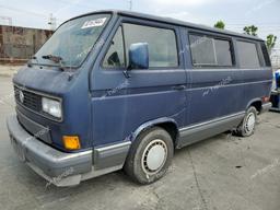 VOLKSWAGEN VANAGON BU 1990 blue  gas WV2YB0253LH092394 photo #2