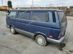 VOLKSWAGEN VANAGON BU 1990 blue  gas WV2YB0253LH092394 photo #3