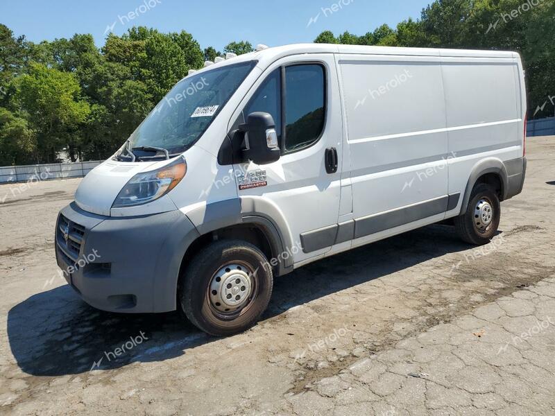 DODGE PROMASTER 2018 white  flexible fuel 3C6TRVAG2JE103836 photo #1