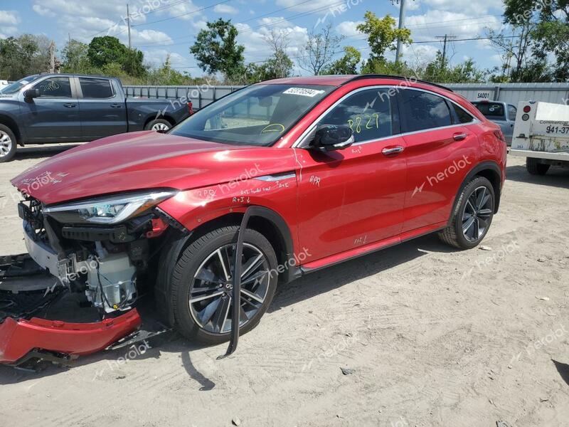 INFINITI QX55 ESSEN 2023 red  gas 3PCAJ5KR5PF101282 photo #1