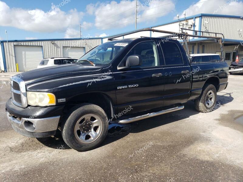 DODGE RAM 1500 S 2005 black  gas 1D7HU18D85S334542 photo #1