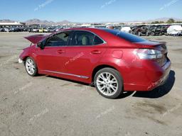 LEXUS HS 250H 2010 burgundy sedan 4d hybrid engine JTHBB1BA1A2024374 photo #3