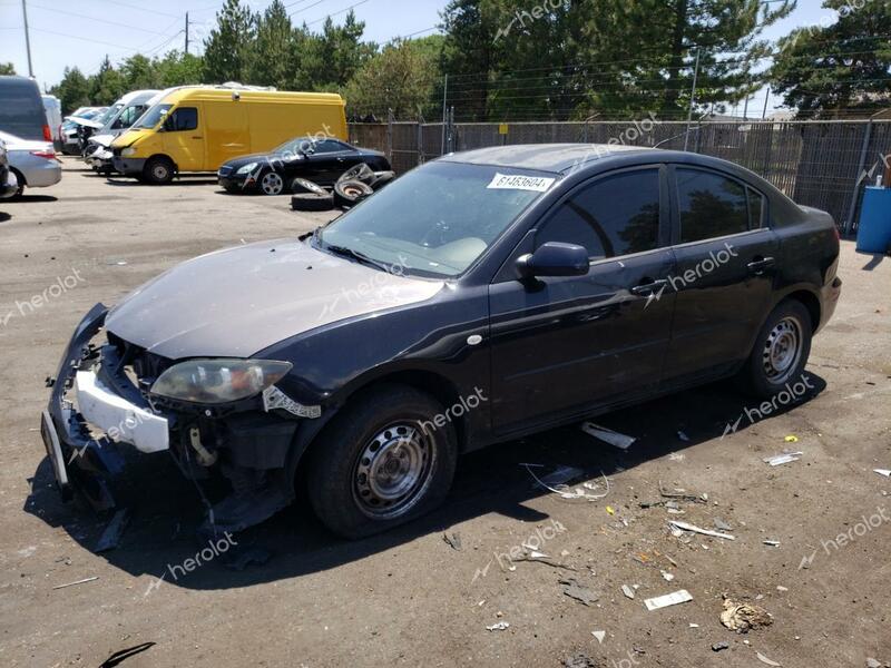 MAZDA 3 I 2005 black sedan 4d gas JM1BK12F151349275 photo #1