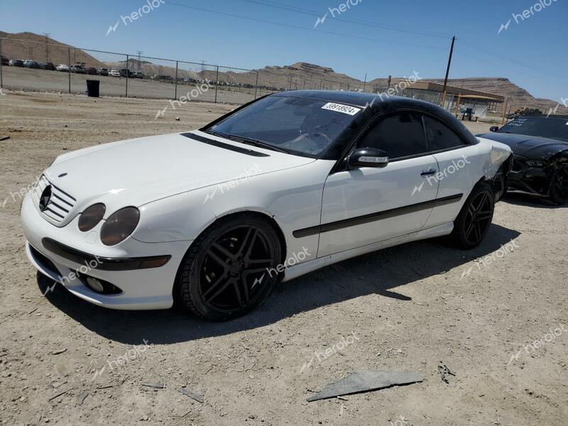 MERCEDES-BENZ CL 500 2005 white  gas WDBPJ75J95A044844 photo #1