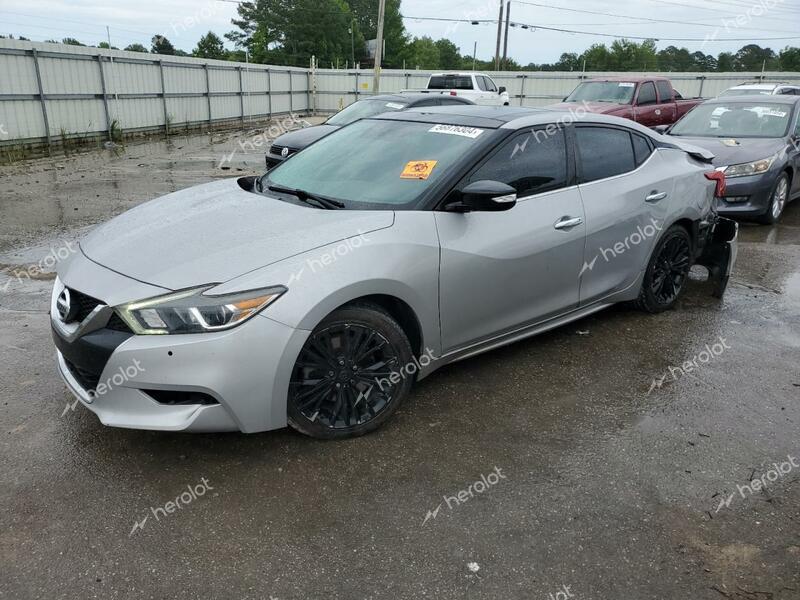 NISSAN MAXIMA 3.5 2017 silver  gas 1N4AA6AP4HC407335 photo #1