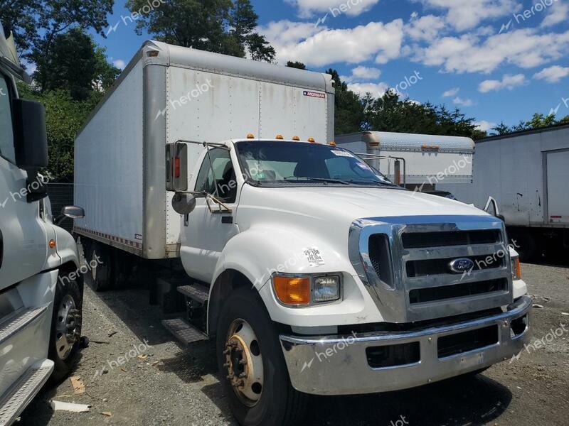 FORD F650 SUPER 2015 white conventi diesel 3FRWF6FK3FV524833 photo #1