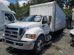 FORD F650 SUPER 2015 white conventi diesel 3FRWF6FK3FV524833 photo #3