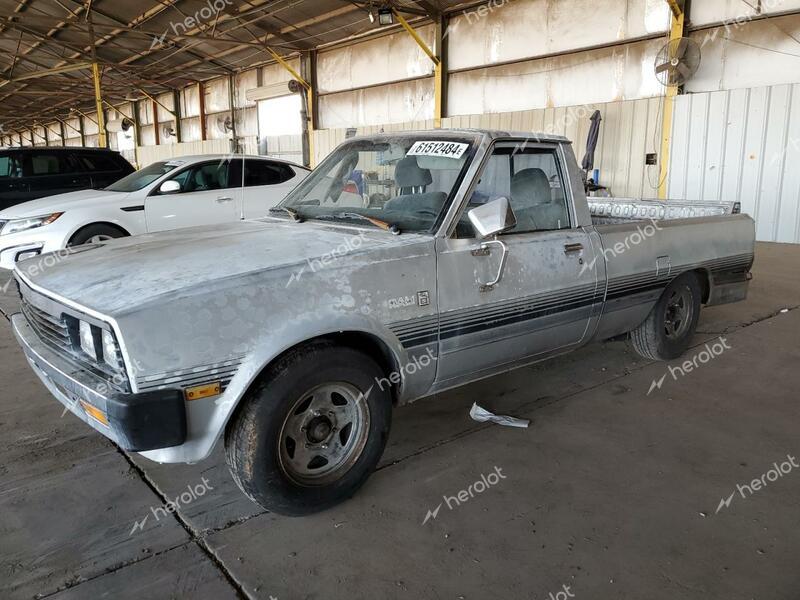 DODGE D50 ROYAL 1986 silver  gas JB7FP44E8GP029945 photo #1