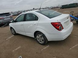 CHEVROLET SONIC LS 2014 white  gas 1G1JA5SH5E4152964 photo #3