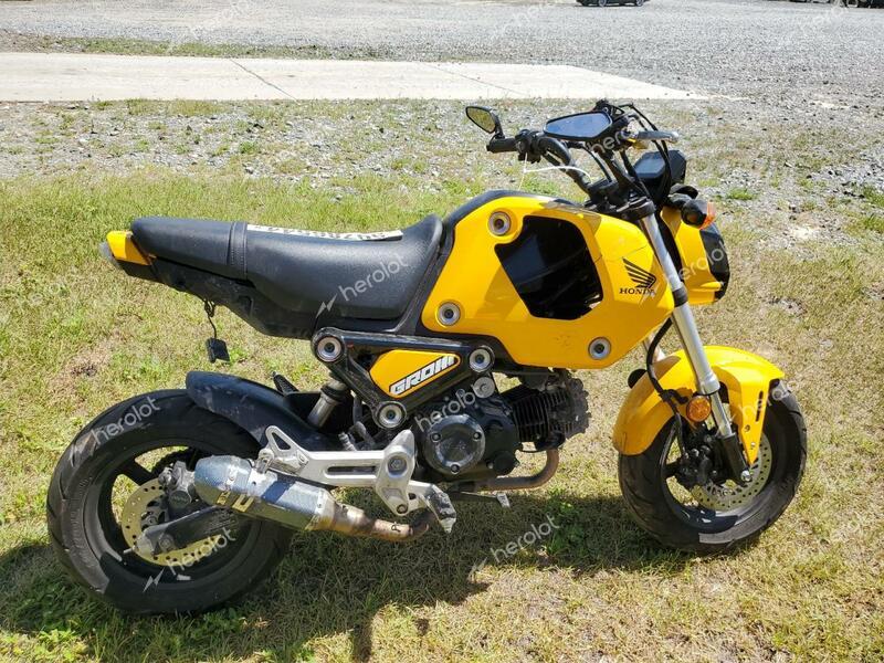 HONDA GROM 125 2022 gold  gas MLHJC9216N5005474 photo #1