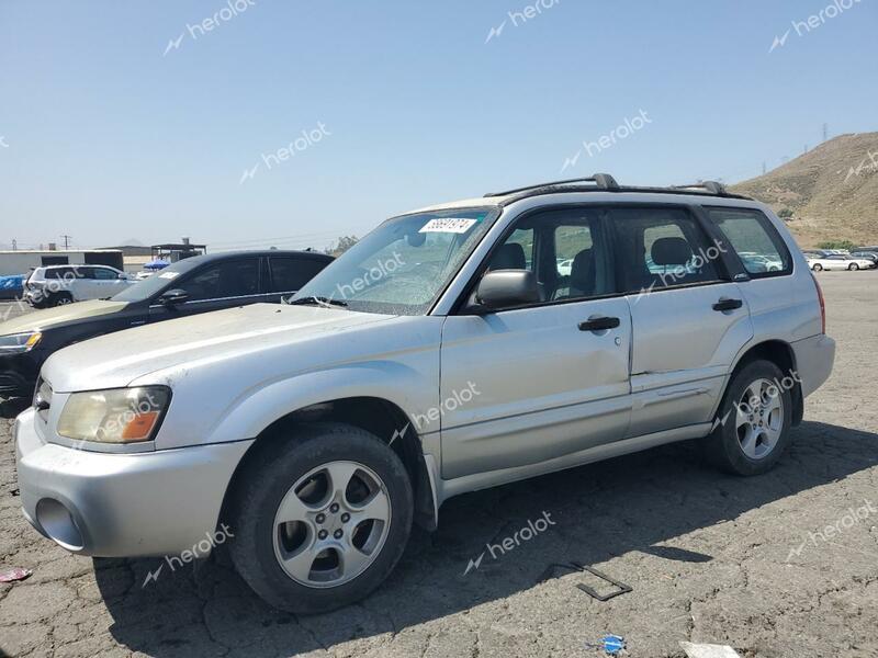 SUBARU FORESTER 2 2004 gray 4dr spor gas JF1SG65614H734485 photo #1