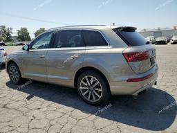 AUDI Q7 PREMIUM 2017 gold 4dr spor gas WA1LAAF76HD018585 photo #3