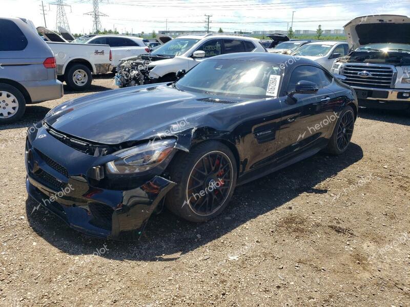 MERCEDES-BENZ AMG GT S 2017 black  gas WDDYJ7JA5HA010003 photo #1