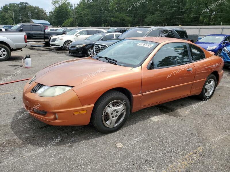 PONTIAC SUNFIRE 2005 orange  gas 3G2JB12F95S190326 photo #1