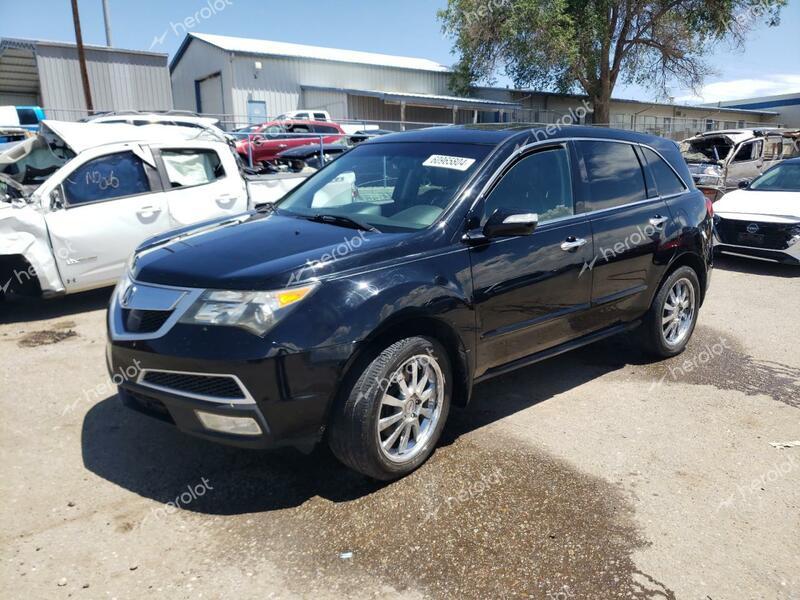 ACURA MDX ADVANC 2011 black  gas 2HNYD2H57BH527206 photo #1