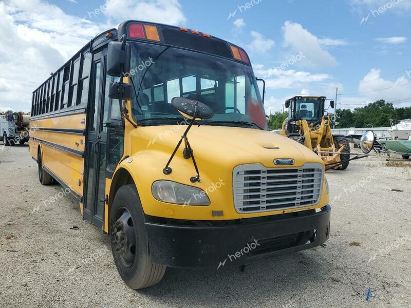 FREIGHTLINER CHASSIS B2 2011 yellow bus diesel 4UZABRDK2BCAW0716 photo #1