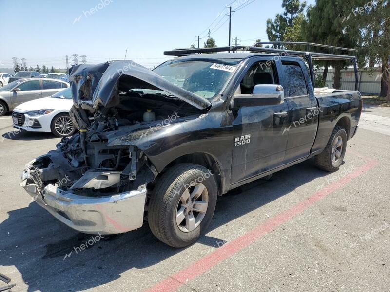 DODGE 150 RAM 2014 black  flexible fuel 1C6RR6FG9ES383752 photo #1