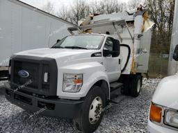 FORD F650 SUPER 2021 white  gas 1FDNF6ANXMDF08732 photo #2