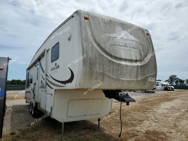 WILDWOOD CEDARCREEK 2005 white   4X4FCRJ265P192863 photo #1